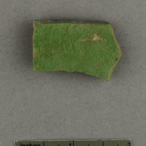 Ancient Egyptian faience fragment from Qaw el Kibir Amarna