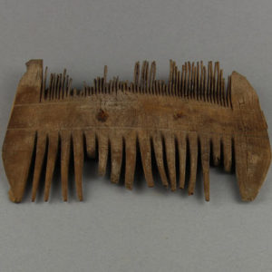 Ancient Egyptian comb from Hawara dated 30 BC – AD 395