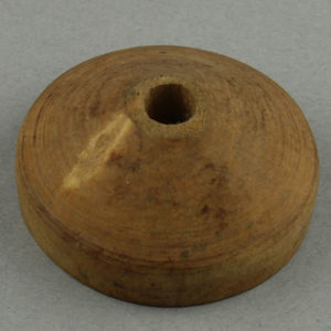 Ancient Egyptian spindle whorl from Amarna