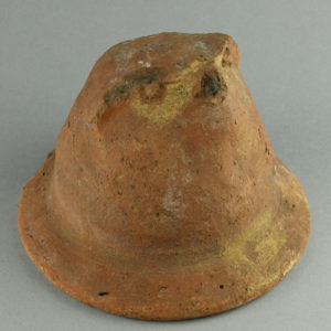 Ancient Egyptian canopic jar lid from Abydos
 D35