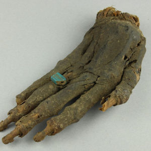 Ancient Egyptian human hand