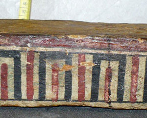 Ancient Egyptian figurine box from Faiyum dated 332 – 30 BC