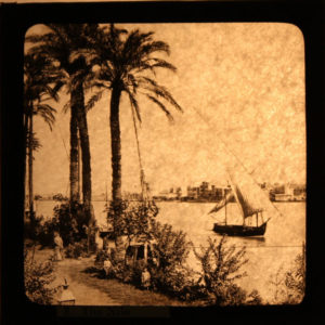 Supporting material lantern slide dated AD 1900s