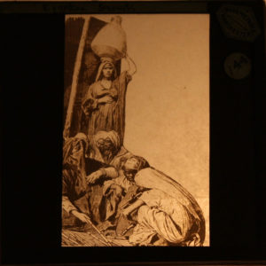 Supporting material lantern slide dated AD 1900s